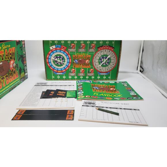 Vintage 1994 Home Game FANTASY FOOTBALL Game-TEAM NFL PRE-OWNED - Picture 2 of 8